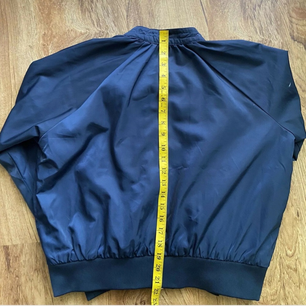Free People Midnight Blue Bomber Jacket - Picture 6 of 7